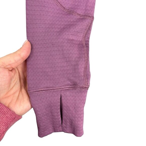 The North Face Athletic Womens 1/4 Zip Pullover Top Purple Long Sleeve Size M - Picture 4 of 12
